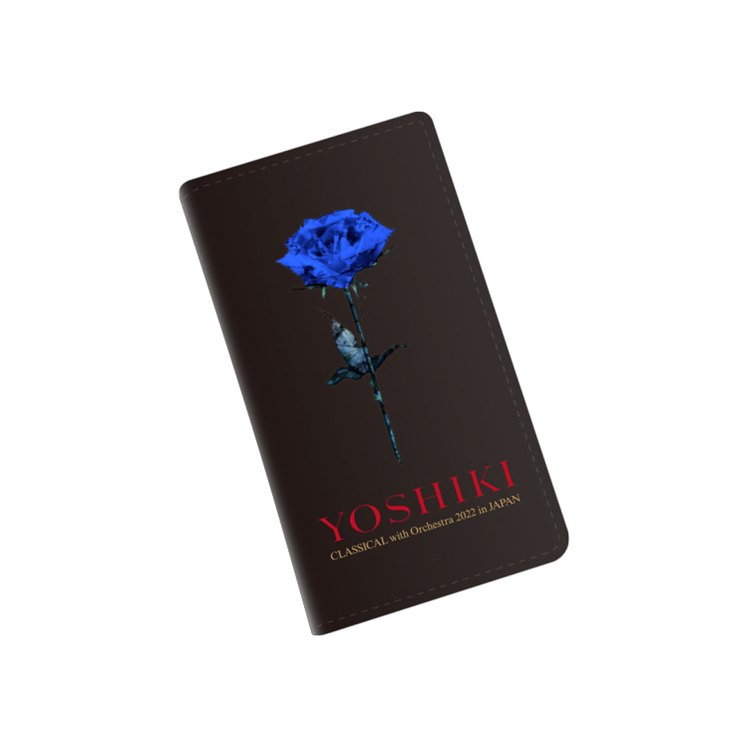 BLUE ROSE 手帳型スマートフォンケース YOSHIKI 2022