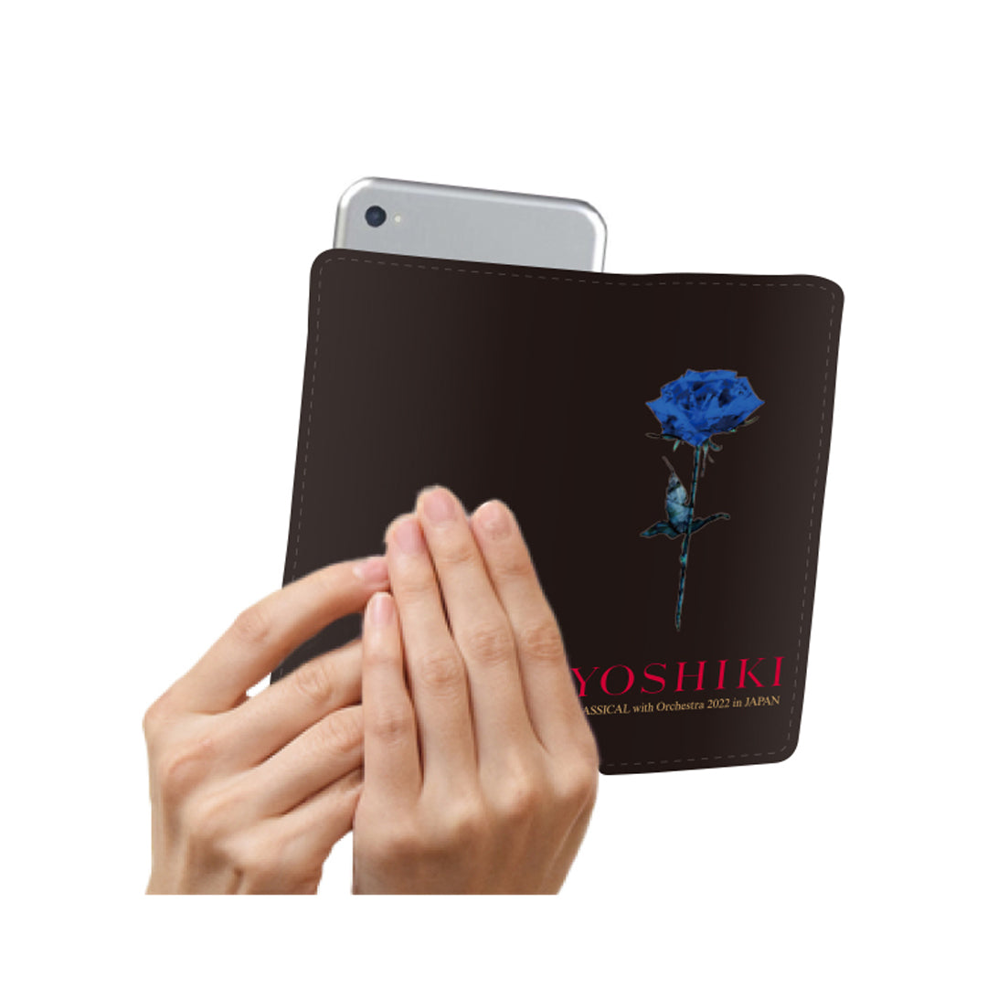 BLUE ROSE 手帳型スマートフォンケース YOSHIKI 2022