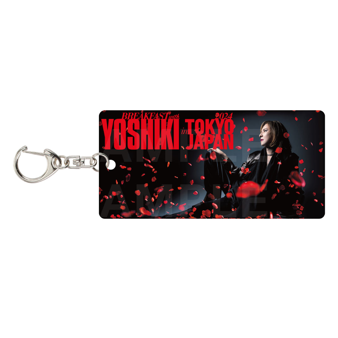 アクリルキーホルダー B (EVENING / BREAKFAST with YOSHIKI 2024)