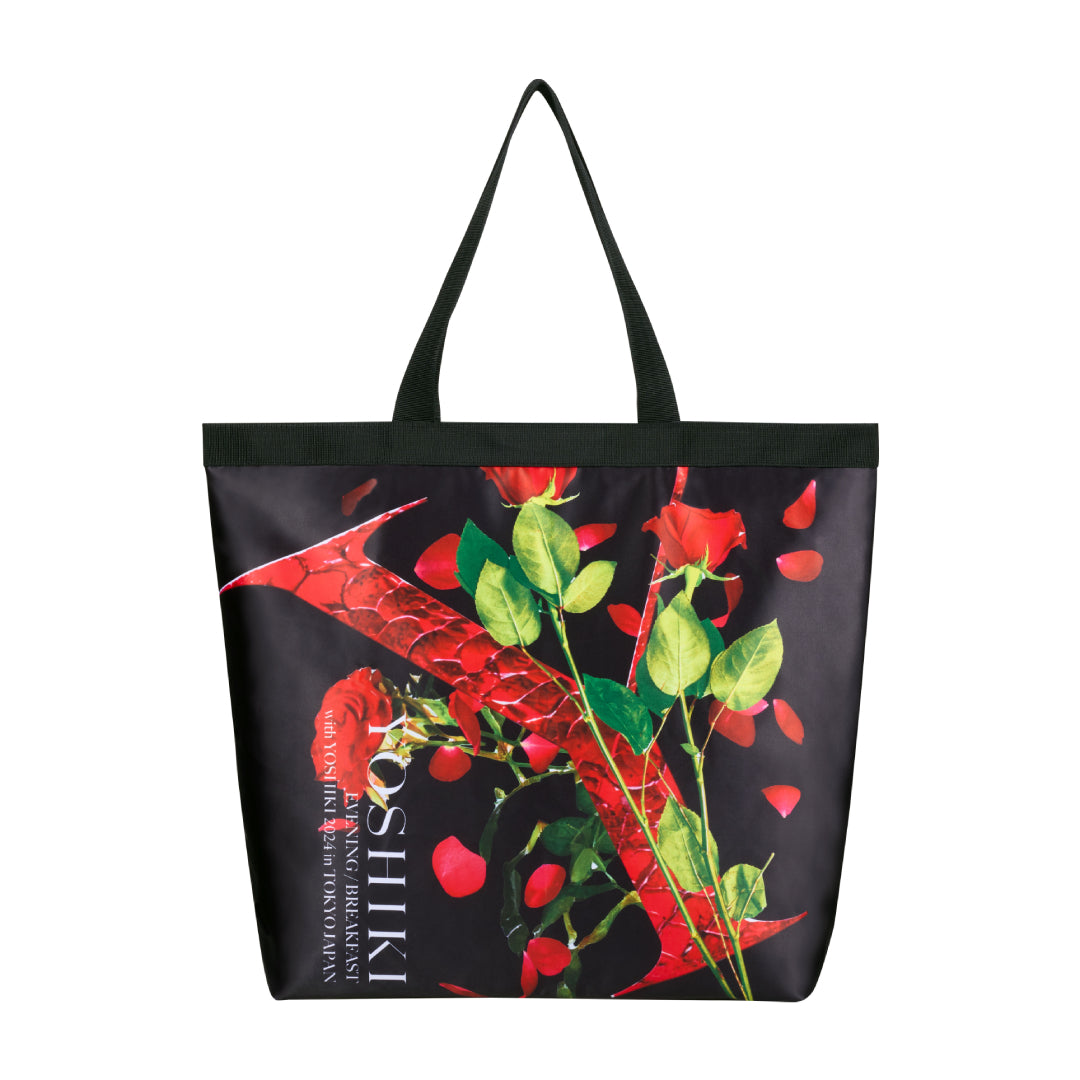 サテントートバッグ (EVENING / BREAKFAST with YOSHIKI 2024)