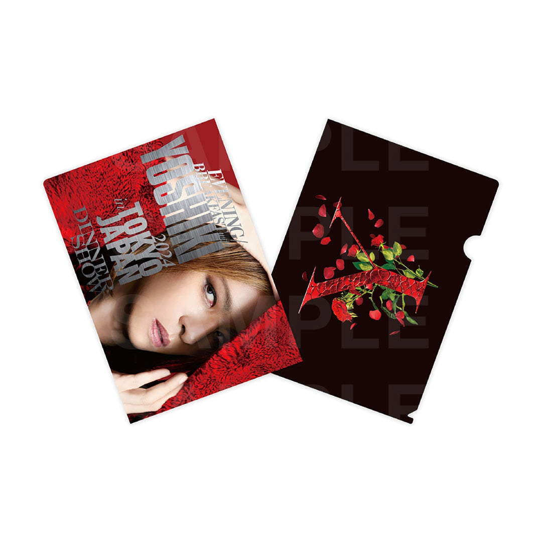 クリアファイルセット(EVENING / BREAKFAST with YOSHIKI 2024)