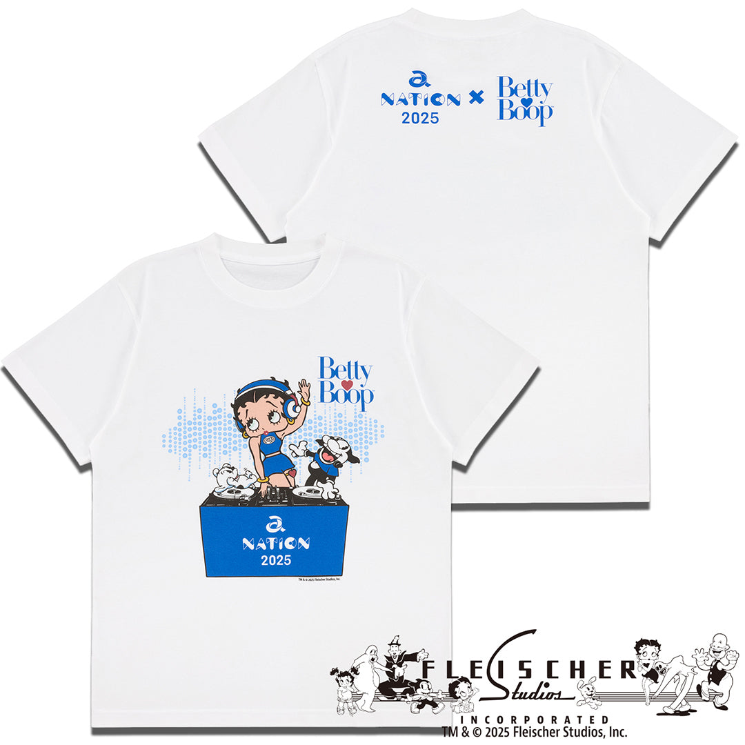 a-nation×Betty Boop(TM)コラボTシャツ