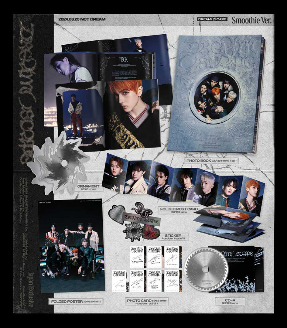 《2種セット》【韓国盤】DREAM( )SCAPE(Photobook Japan Exclusive Ver.)