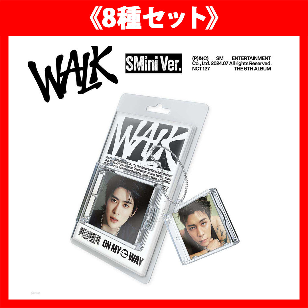 《8種セット》【韓国盤】The 6th Album 'WALK' (SMini Ver.)