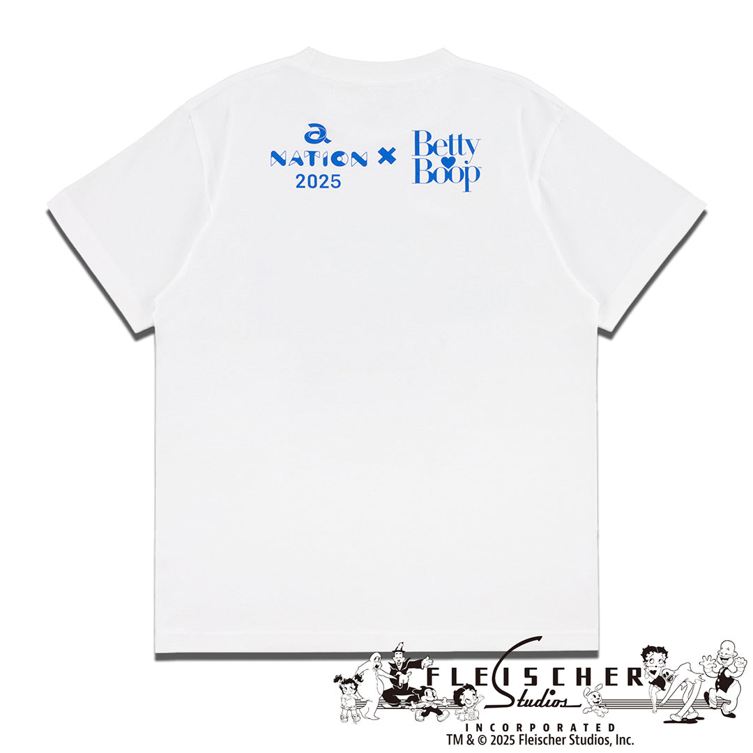 a-nation×Betty Boop(TM)コラボTシャツ(L)