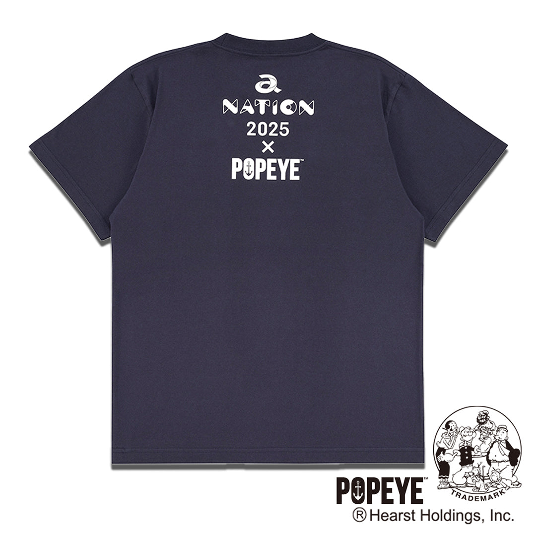 a-nation×POPEYE(TM)コラボTシャツ(M)