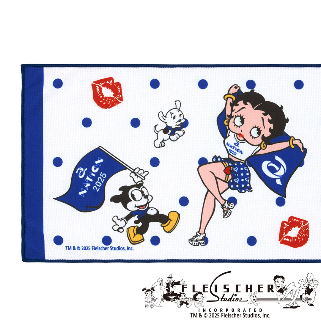 a-nation×Betty Boop(TM)コラボ冷感タオル