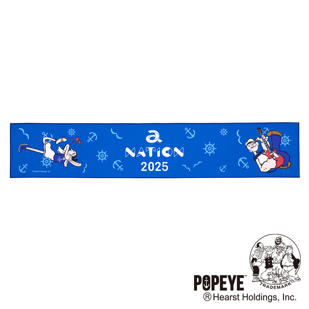 a-nation×POPEYE(TM)コラボ冷感タオル