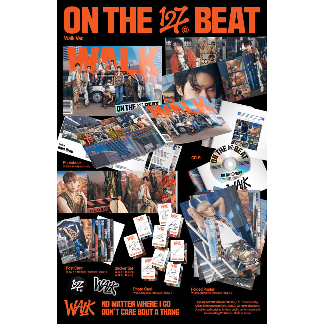 【韓国盤】The 6th Album 'WALK' (Walk Ver.)
