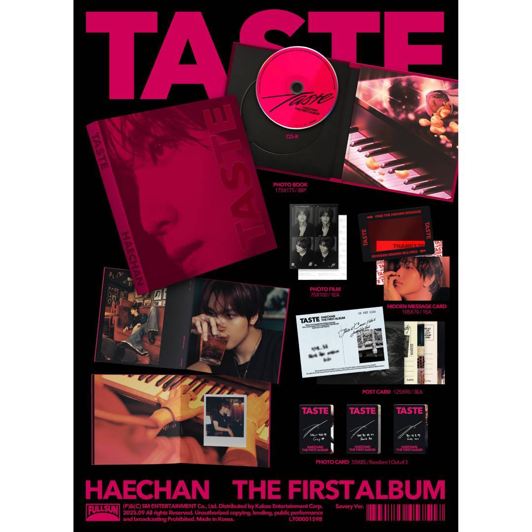 【韓国盤】The 1st Album 'TASTE'(Savory Ver.)