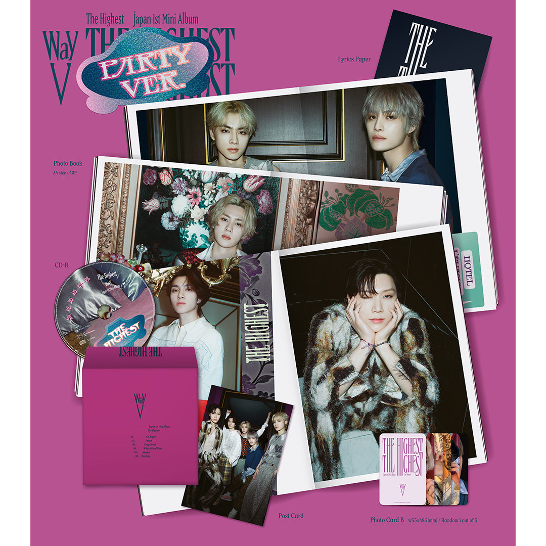 【初回生産限定盤/PARTY Ver.】The Highest(CD)