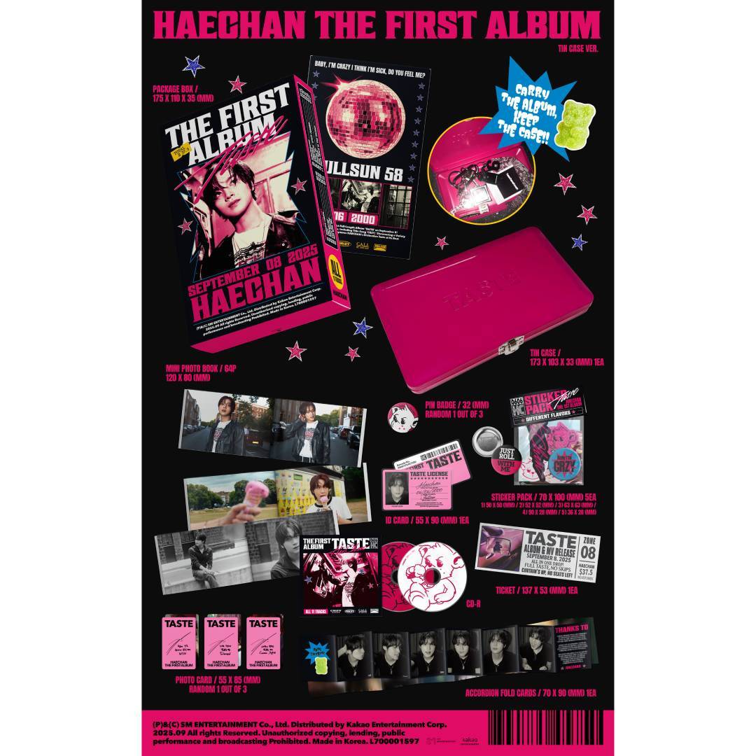 【韓国盤】The 1st Album 'TASTE'(Tin Case Ver.)