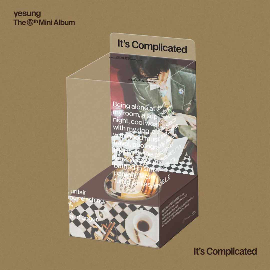 (1787)イェソン It's Complicated(Things Ver.) jp.ktown4u.com : YESUNG - ミニアルバム6集 [It's Complicated