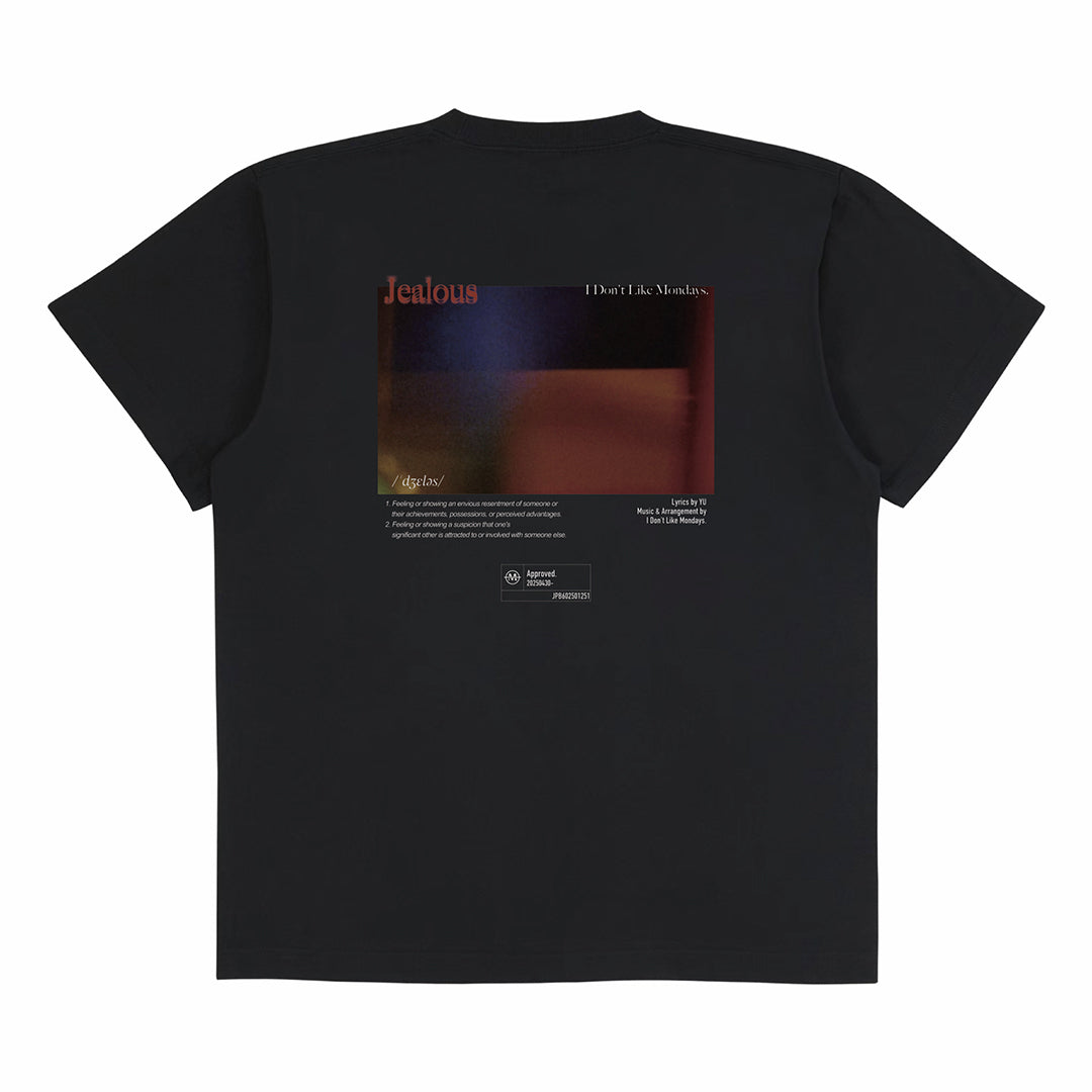 jealous(ミュージックカード+黒半袖Tシャツ(XLサイズ))