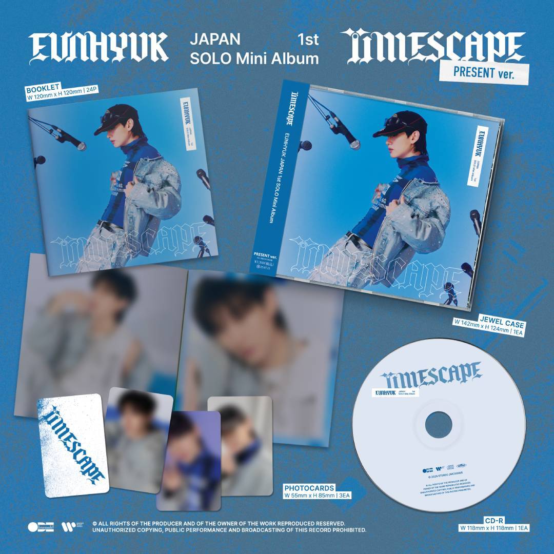 EUNHYUK JAPAN 1st SOLO Mini Album 「TIMESCAPE」【PRESENT Ver.】(CD)