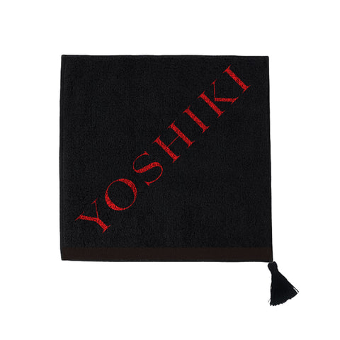 タッセル付き　ジャガードハンドタオル YOSHIKI 2022