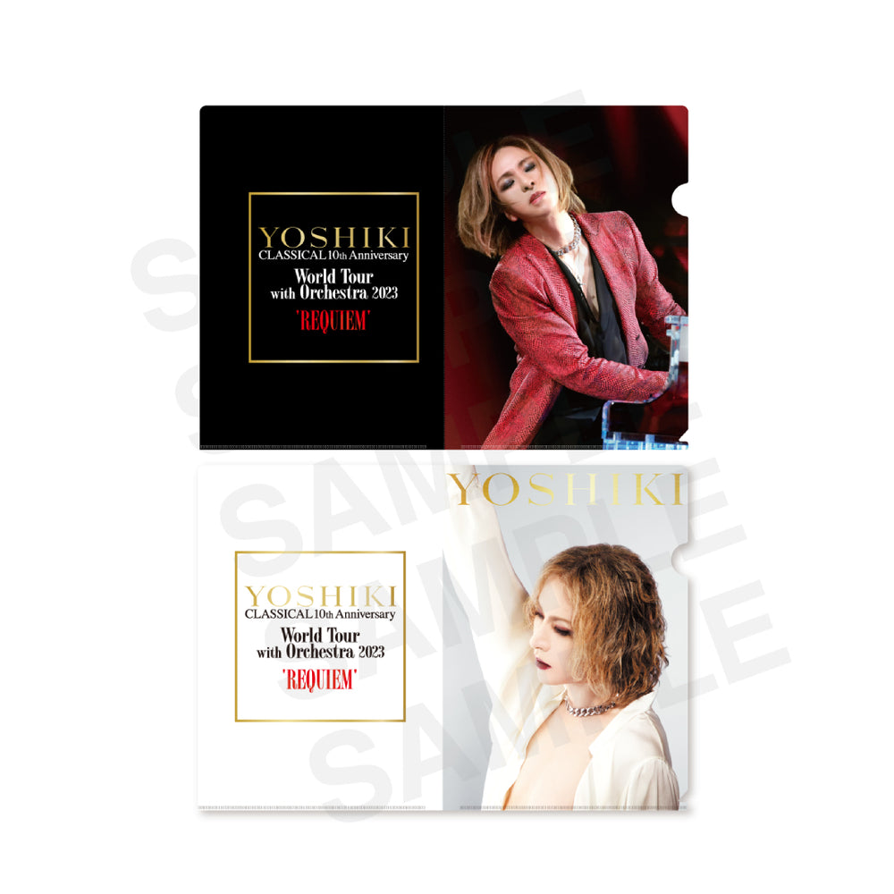 A4クリアファイル　2枚セット YOSHIKI 2023