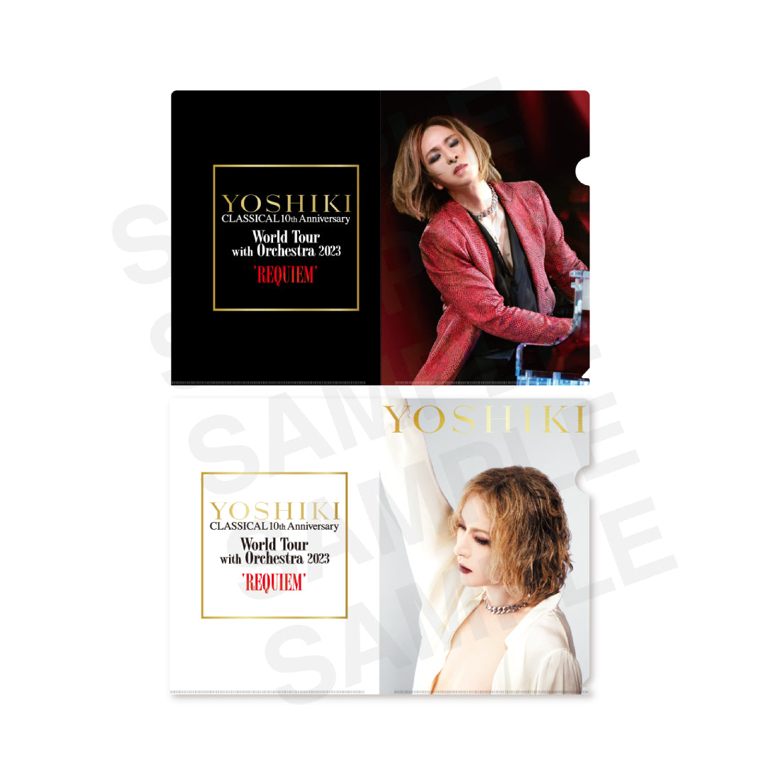 A4クリアファイル　2枚セット YOSHIKI 2023
