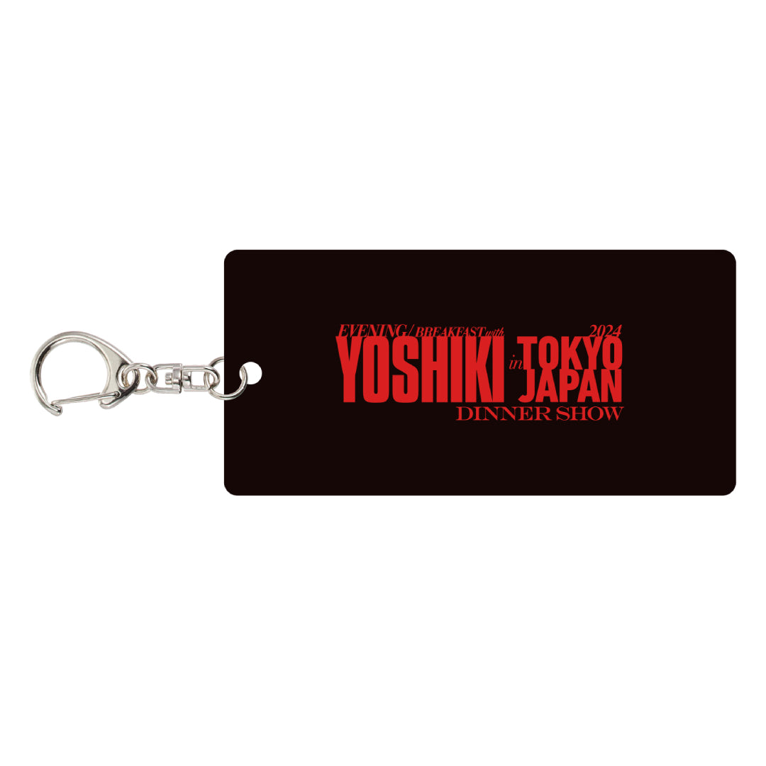 アクリルキーホルダー B (EVENING / BREAKFAST with YOSHIKI 2024)