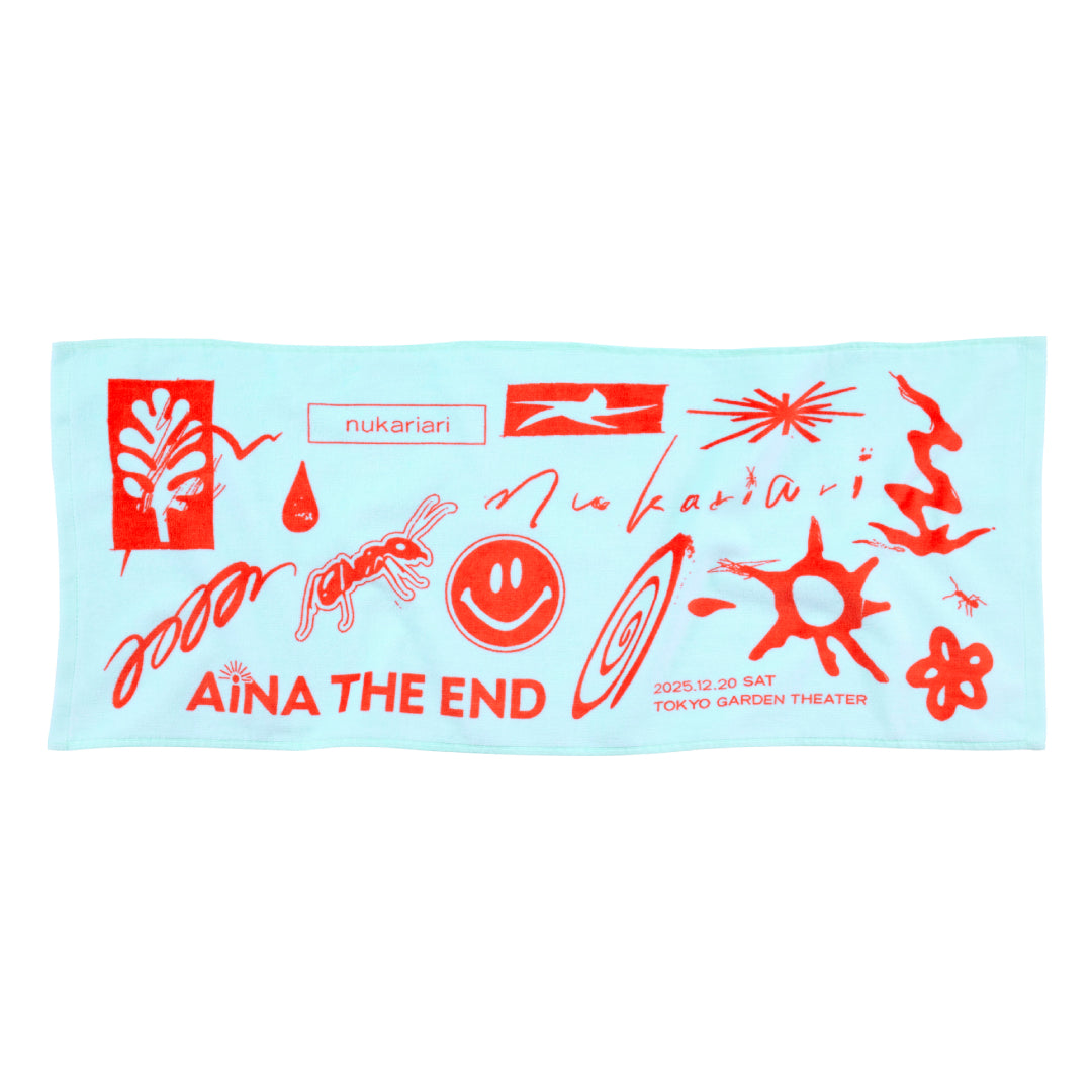 nukariariマークフェイスタオル