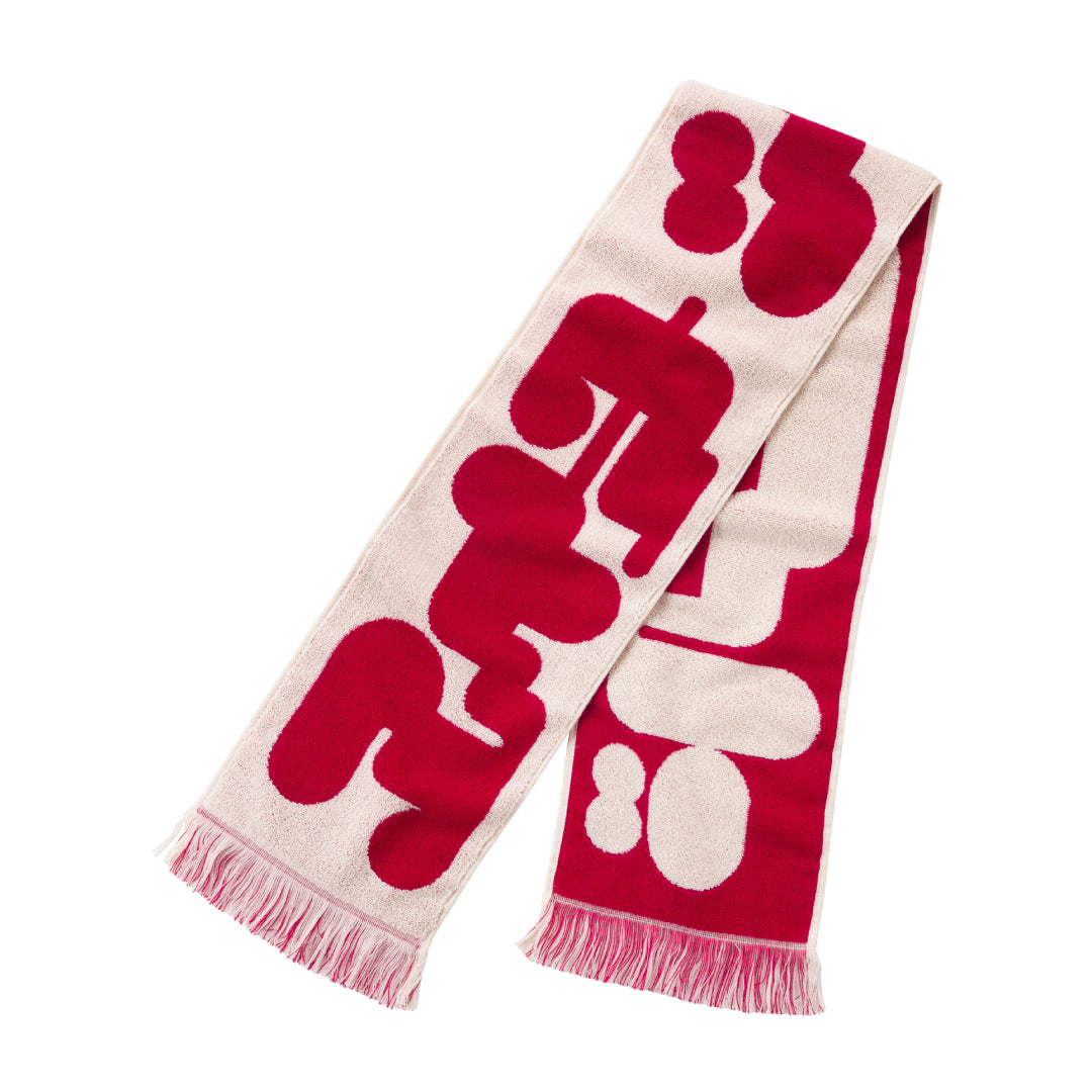 サイドがふさふさ！マフラータオル