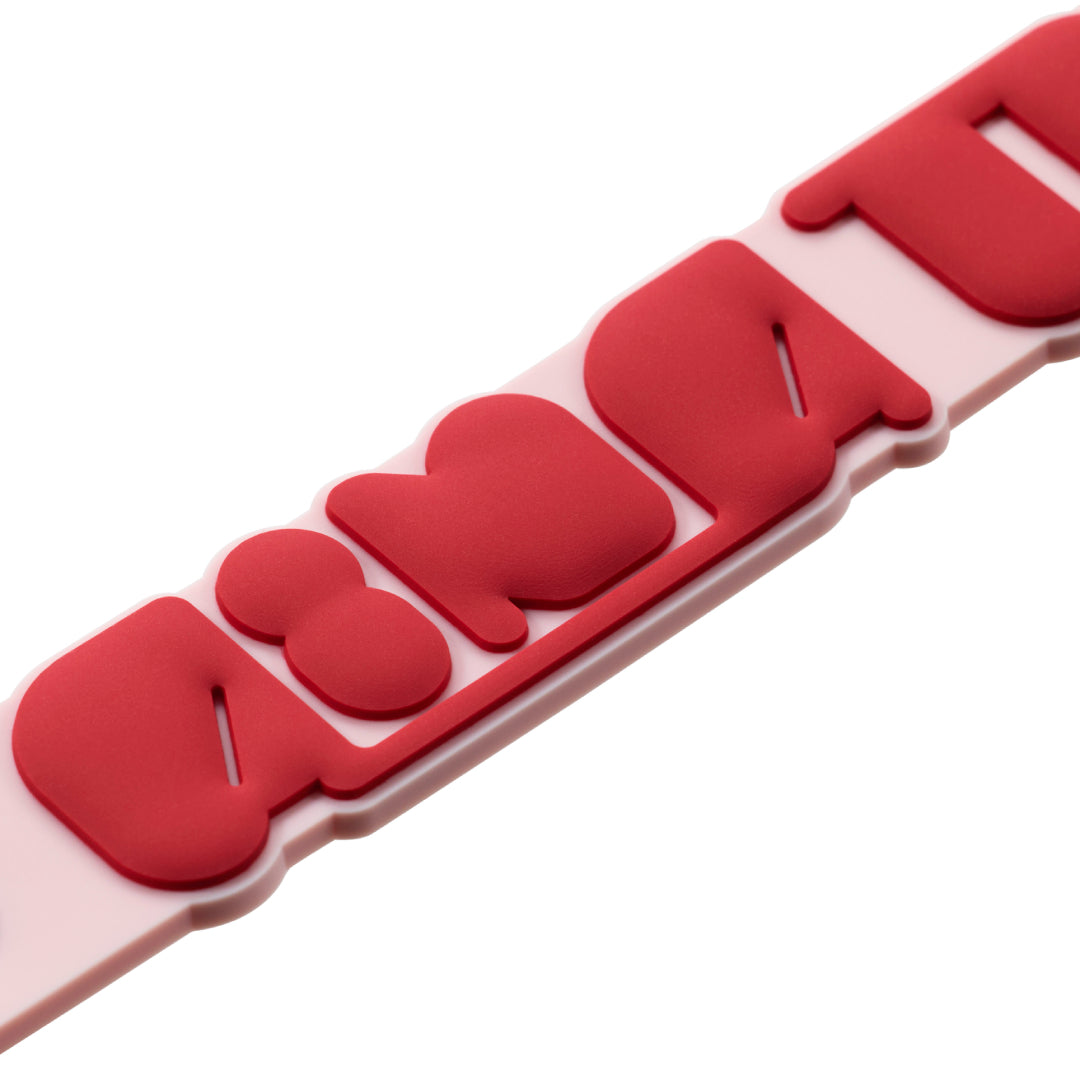 あたたかみ&ぷくぷくラバーブレスレット