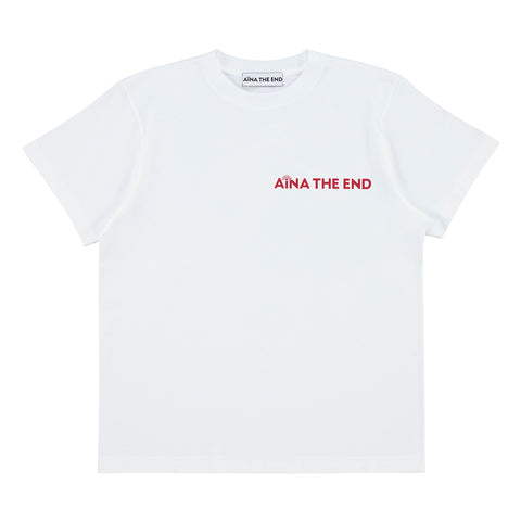 より新しいAiNA THE END Tシャツ（ホワイト/S～XL）