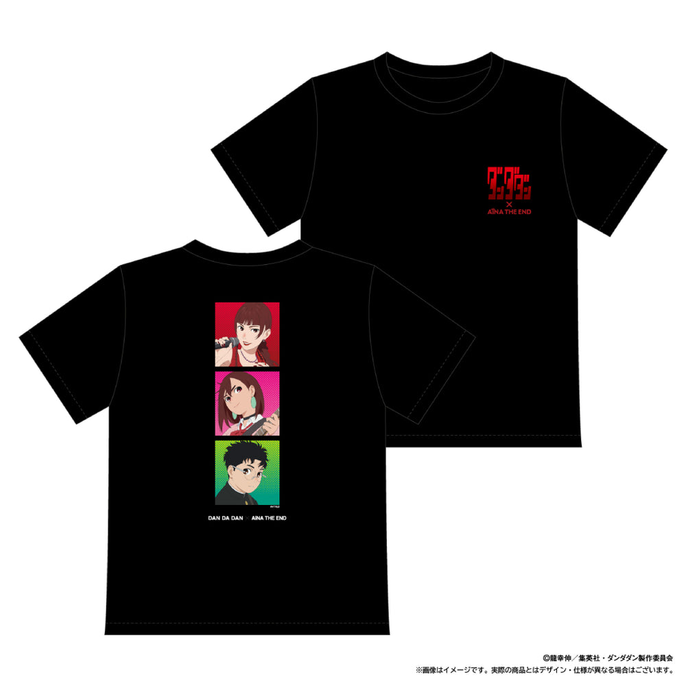 アイナ・ジ・エンド × ダンダダン Tシャツ（ブラック）