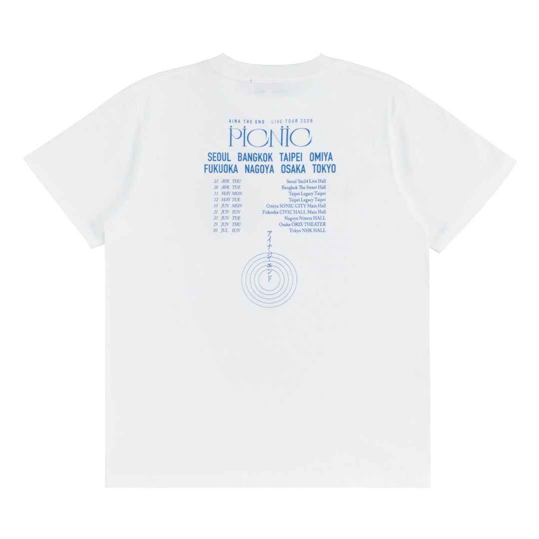 
                  
                    PICNIC TOUR Tシャツ（ホワイト）
                  
                