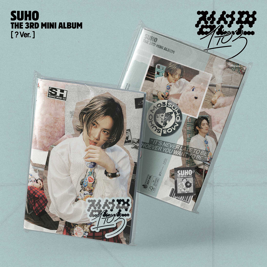 《4バージョンセット》【韓国盤】The 3rd Mini Album '1 to 3' (? Ver./! Ver./SMini Ver./Tape Ver.)