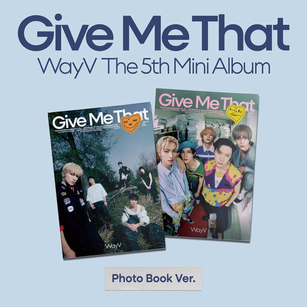 《2種セット》【輸入盤】The 5th Mini Album 'Give Me That' (Photo Book Ver.)