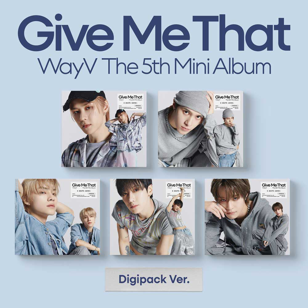 《5種セット》【輸入盤】The 5th Mini Album 'Give Me That' (Digipack Ver.)