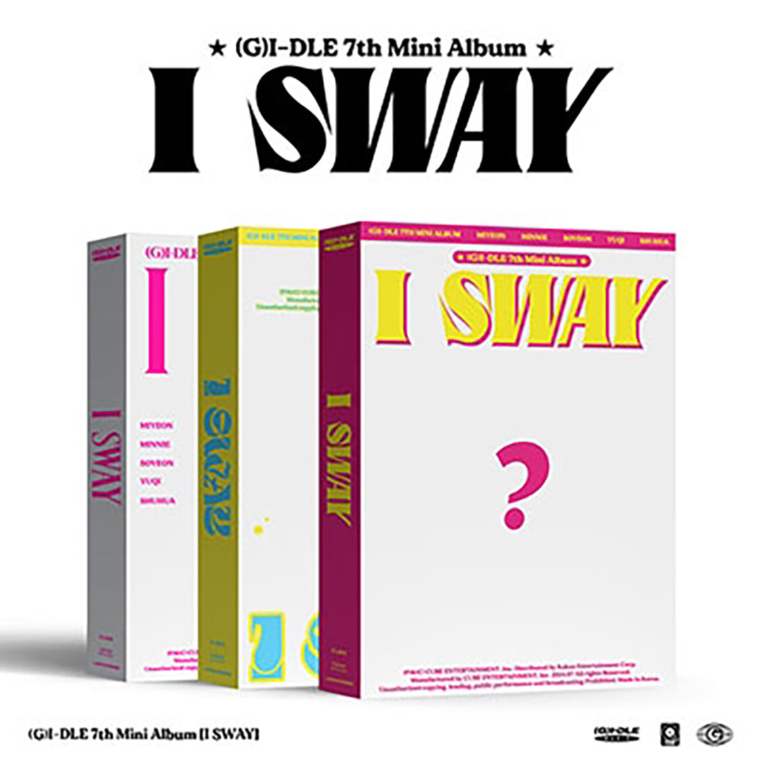 
                  
                    《MIYEON抽選応募あり/5枚セット》【韓国盤】7th Mini Album『I SWAY』STD  ＜Wind Ver. / Wave Ver. / Beat Ver.＞(全3種ランダム発送)
                  
                