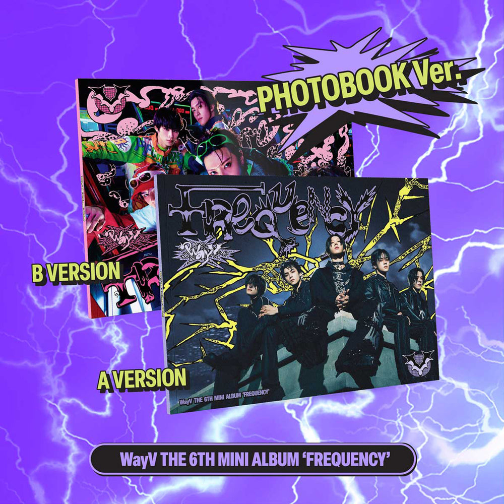 《2種セット》【輸入盤】The 6th Mini Album 'FREQUENCY'(Photobook Ver.)