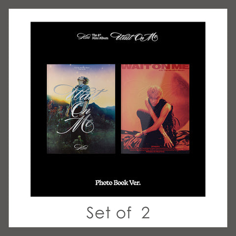 《2種セット》【韓国盤】The 4th Mini Album 'Wait On Me'【Photobook Ver.】