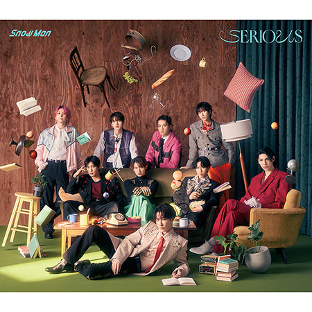 《3形態セット》SERIOUS【初回盤A(CD+DVD)】【初回盤B(CD+DVD)】【通常盤(CD)】