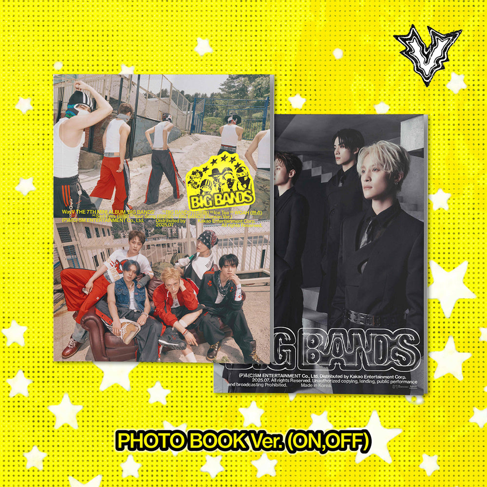 《2種セット》【韓国盤】The 7th Mini Album 'BIG BANDS'(Photo Book Ver.)