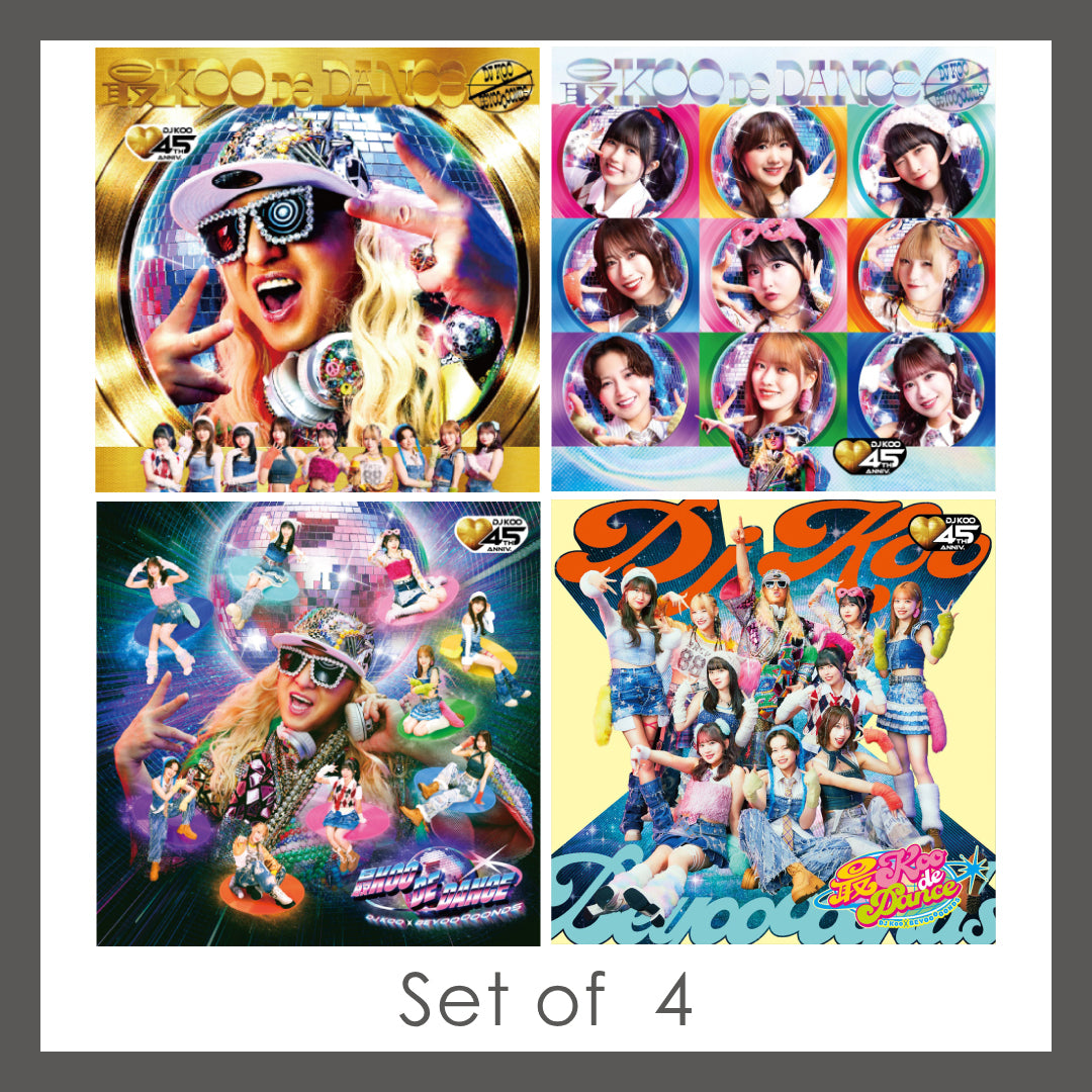 ＜4形態セット＞最KOO DE DANCE【DJ KOO盤】(CD+Blu-ray)+(CD)【BEYOOOOONDS盤】(CD+Blu-ray)+(CD)