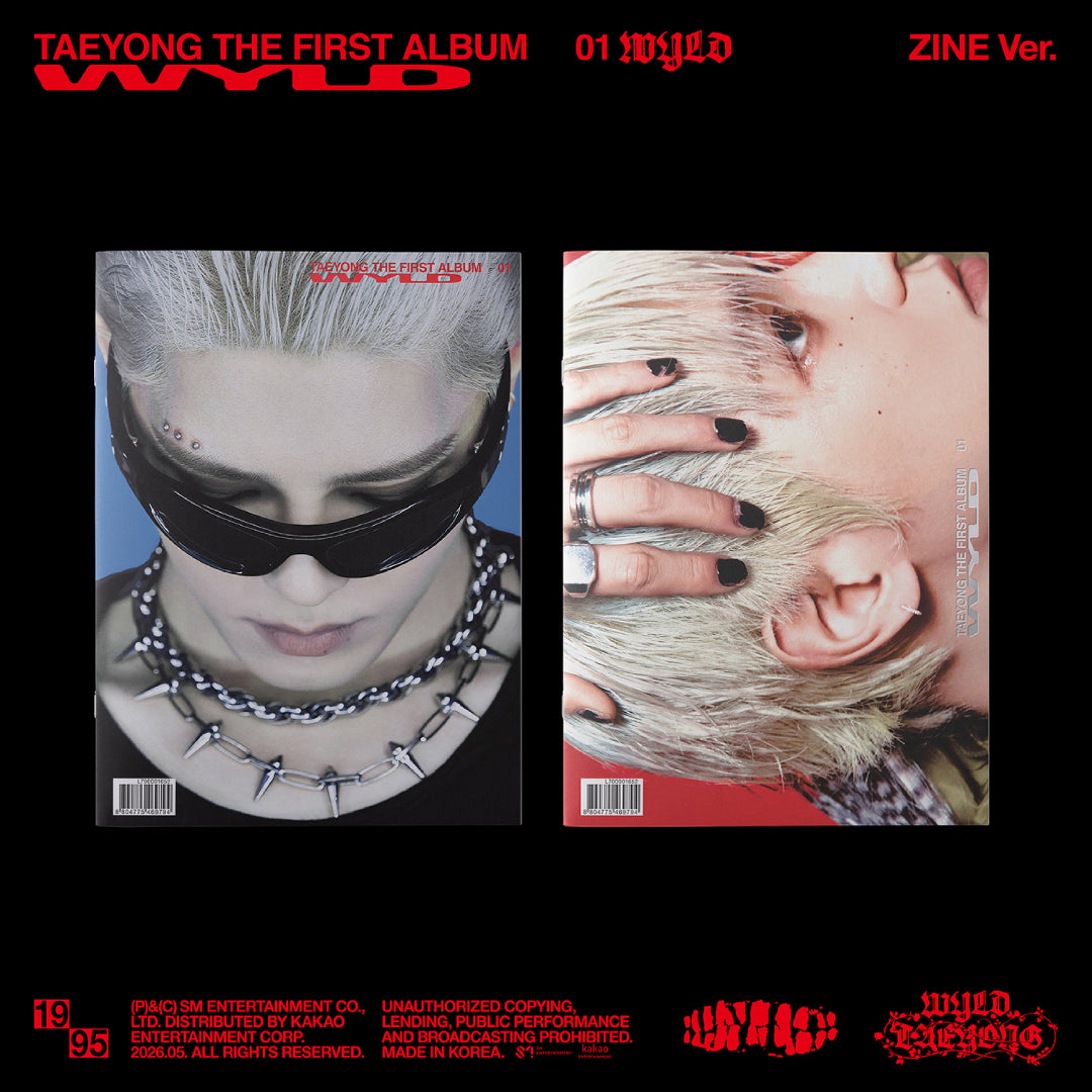 《2種セット》【韓国盤】The 1st Album 'WYLD'【Zine Ver.】