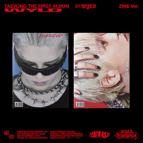 《2種セット》【韓国盤】The 1st Album 'WYLD'【Zine Ver.】