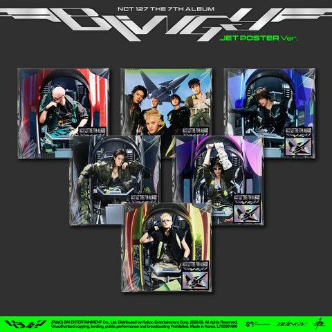 《6種セット》【韓国盤】The 7th Album 'BLINGY'【JET Poster Ver.】