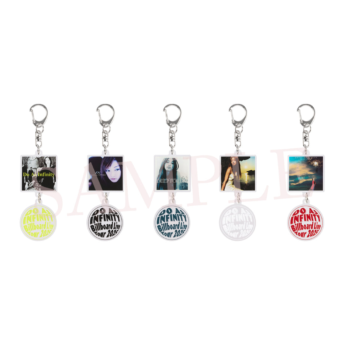 アルバムジャケットアクリルキーホルダー（ランダム全14種）