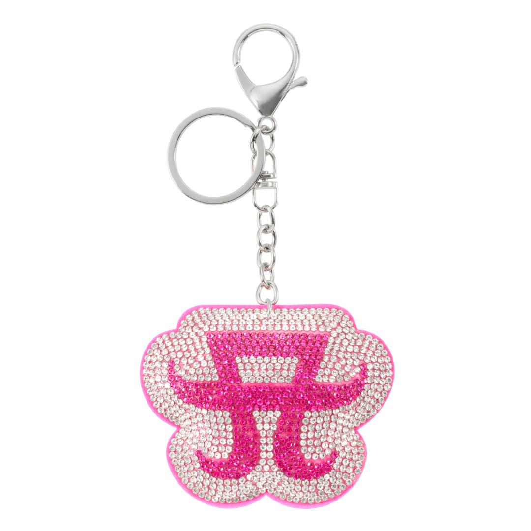 ラインストーンキーホルダー