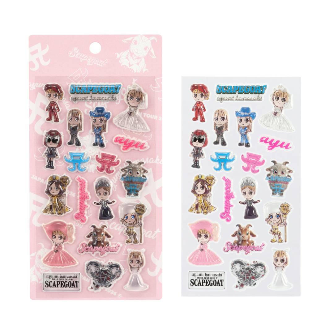 ayupan ポコポコシール