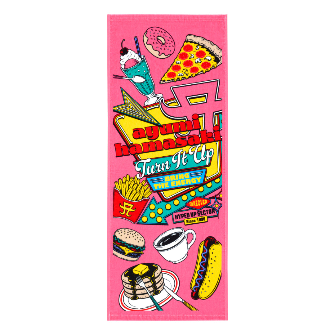 Dinerフェイスタオル(Pink)