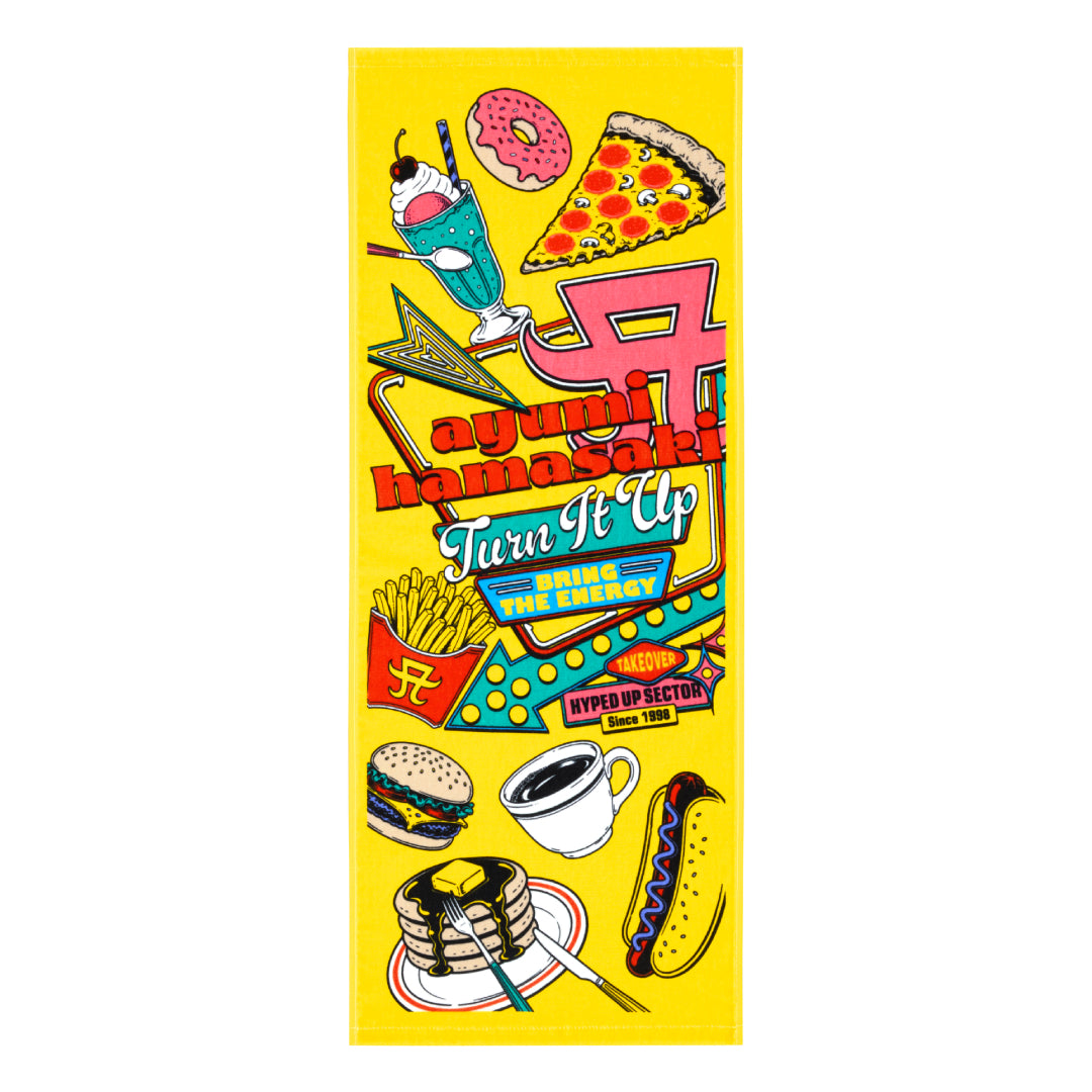 Dinerフェイスタオル(Yellow)