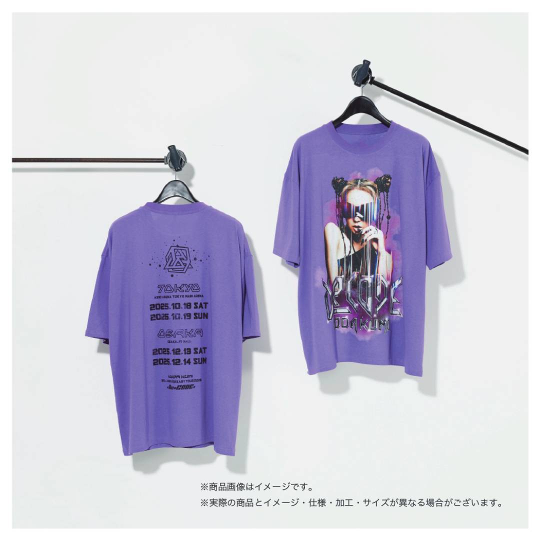 
                  
                    VISUAL TEE  -PURPLE-（XL）
                  
                