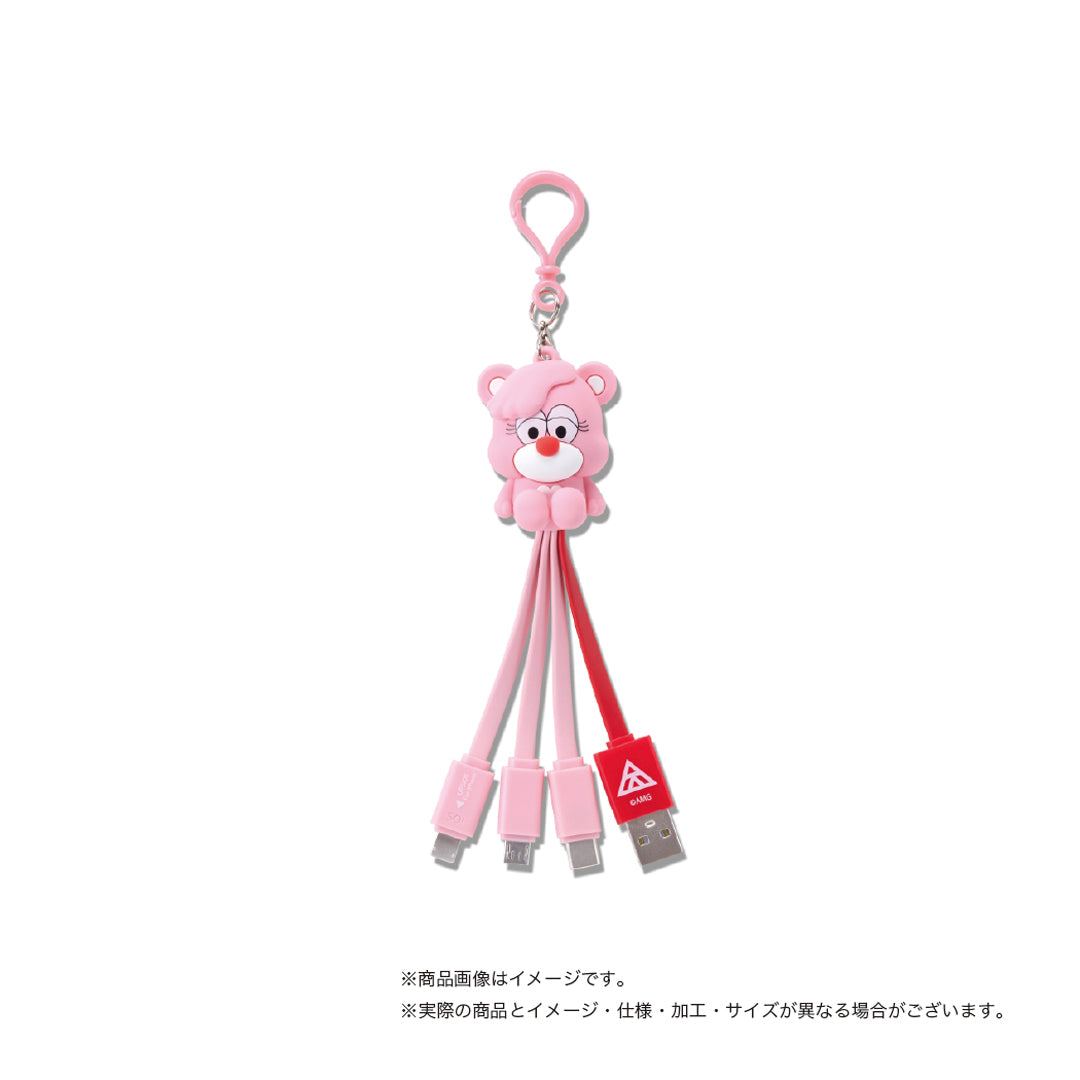 KLOOP USB CHARGING CABLE（PINK）