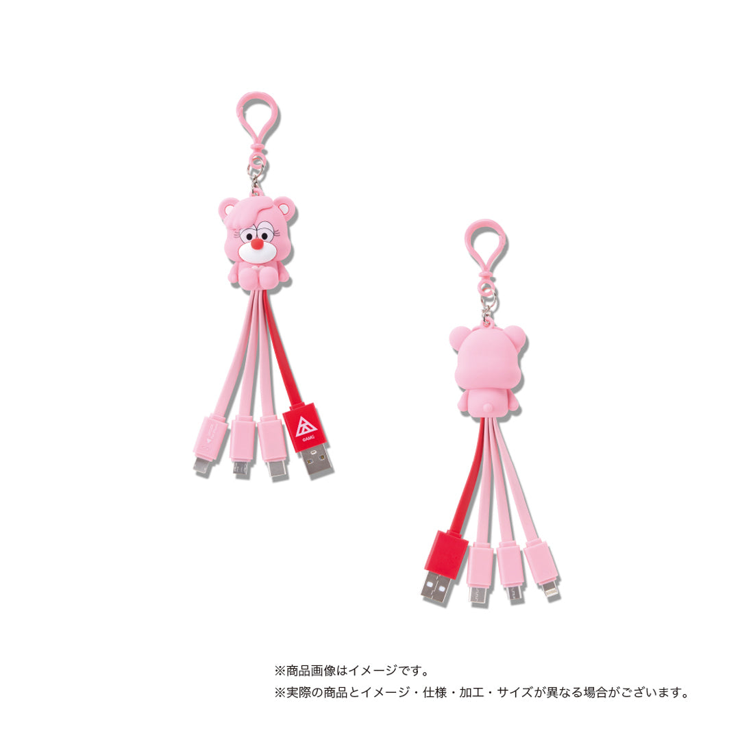 KLOOP USB CHARGING CABLE（PINK）