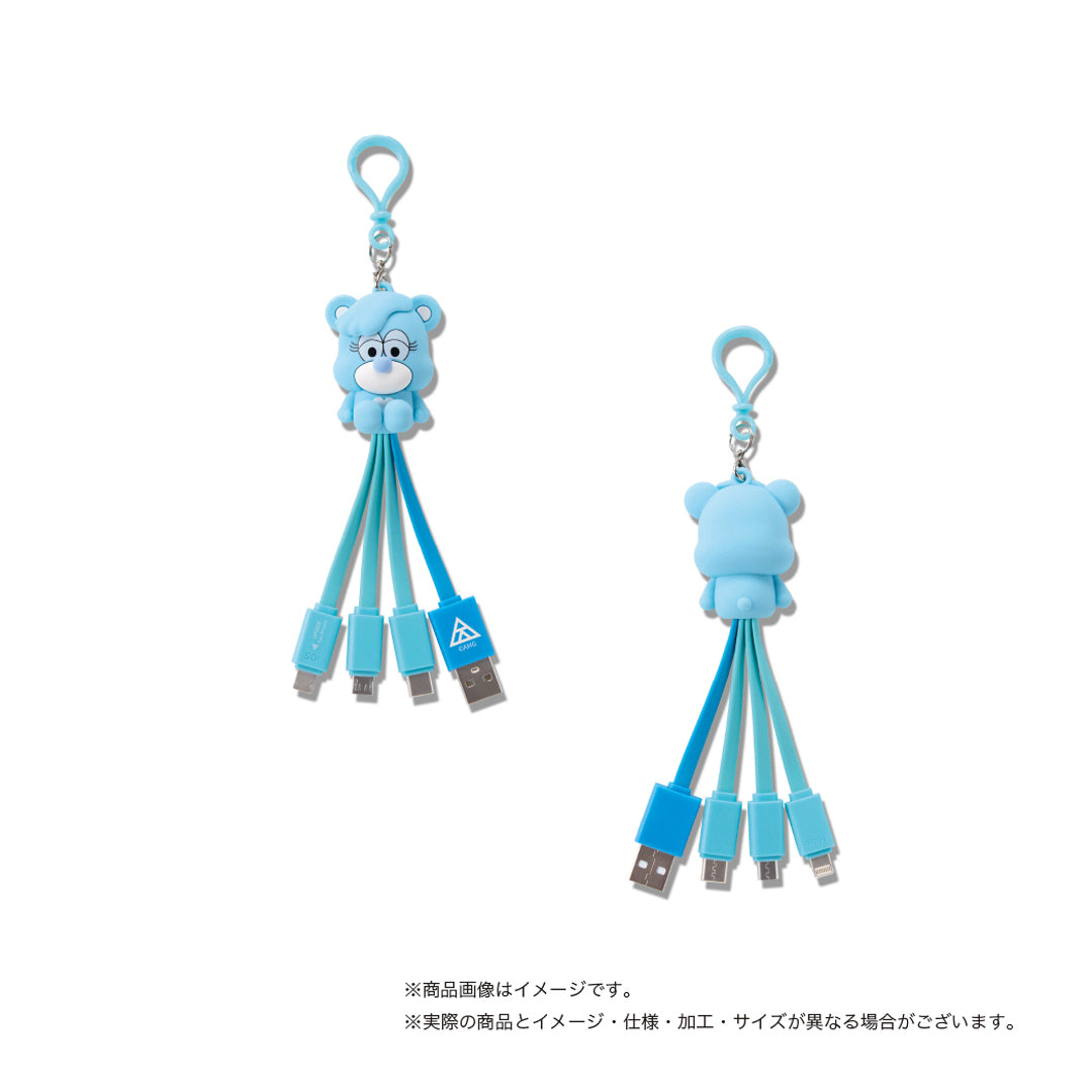 KLOOP USB CHARGING CABLE（LIGHT BLUE）